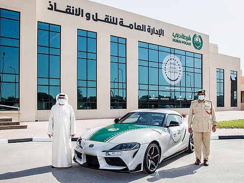 The handover took place in the presence of Brig. Dr. Mohamed Al Razooqi, General Director – General Department of Transport & Rescue at Dubai Police and Yousuf Al Raeesi, Director of Government Affairs & HSSE at Al-Futtaim Motors.