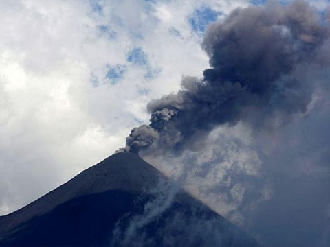 Pacaya experienced some minor activity for a month before erupting on Wednesday.