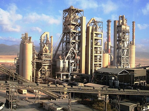 Raysut Cement Co.'s factory in Oman... Its current production is running at 7 million tonnes of which 50 per cent are exports to East African markets, India, the Maldives and South Africa.