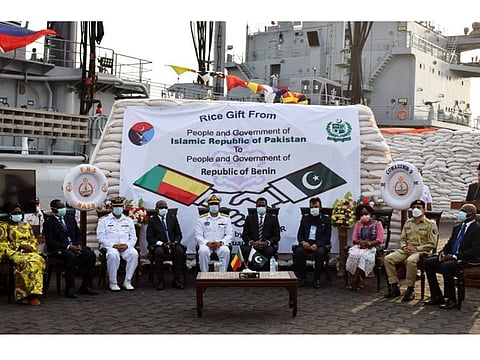 Pakistan has delivered food aid to Niger and Benin as part of its humanitarian assistance programme.