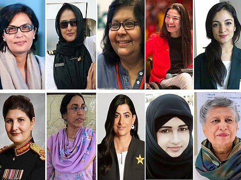 10 Pakistani women who are a role model for millions and are inspiring a generation of girls around the world.