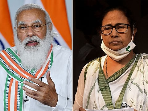 Narendra Modi-Mamata Banerjee