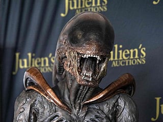 Photos: 'Alien' prototype, 'Scarface' suit and Harry Potter wand up for auction