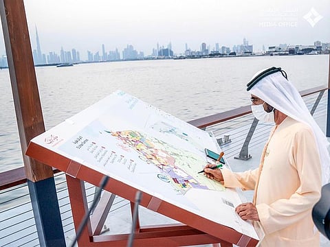 The plan aims to realise Sheikh Mohammed's vision to make Dubai the world’s best city to live.