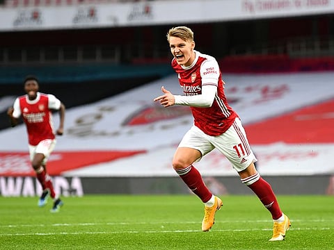 Martin Odegaard makes a welcome return for Arsenal