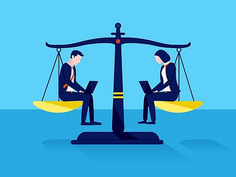 The gap is particularly apparent among upper-management, with only 23 per cent of executive roles globally held by women, according to Moody’s Analytics.