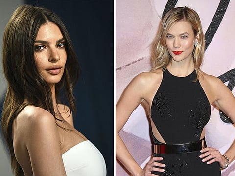 Emily Ratajkowski and Karlie Kloss.