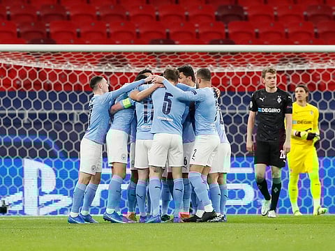 Manchester City. Pep Guardiola had rested several starters, including Erling Haaland, with an eye to the weekend's meeting with Liverpool, and his team failed to score for the first time in 24 games, but the coach was content.