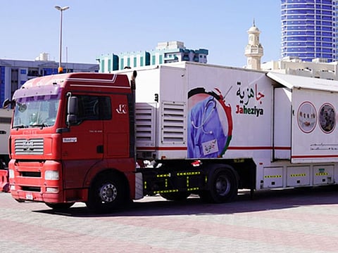 The units will provide 'mobile and rapid solutions for early diagnosis and vaccinations' in different regions of the Emirate of Ajman