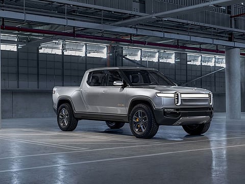 Rivian Automotive, the electric-truck startup backed by Amazon, is building annual capacity for about 300,000 vehicles and aims to make as many as 40,000 in its first full year - almost 800 trucks a week.