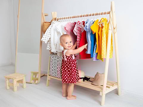 How to deal with the constant churn of old baby clothes