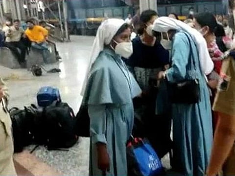 India's home minister Amit Shah has vowed to take action after two nuns and two novices were allegedly heckled on a train in Uttar Pradesh.