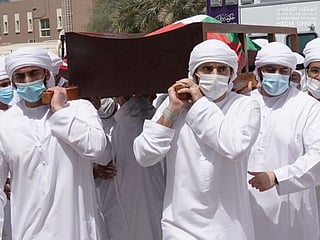 Photos: Sheikh Mohammed performs funeral prayers for Sheikh Hamdan Bin Rashid Al Maktoum