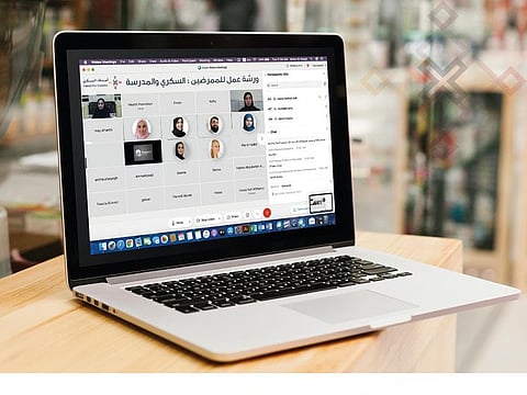 The agenda included training nurses and coordinators on how to deal with hyperglycaemia and hypoglycaemia in children.