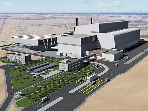 Rendition of the Dubai Centre for Waste Processing, which will be one of the world's biggest of its kind.