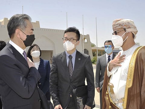 Wang Yi spoke about the importance of his visit to Oman and said that the exchange of views on a number of issues of concern to the two friendly countries, bore positive results.