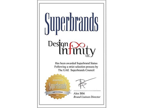 Design Infinity gets a Superbrand status