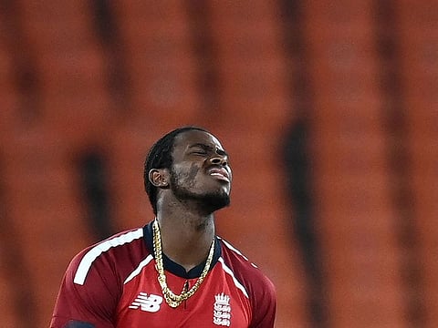 Jofra Archer has had hand surgery