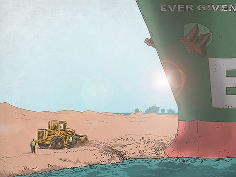 The losses and damages from the Ever Given blockage in the Suez Canal could be around $1 billion it is estimated