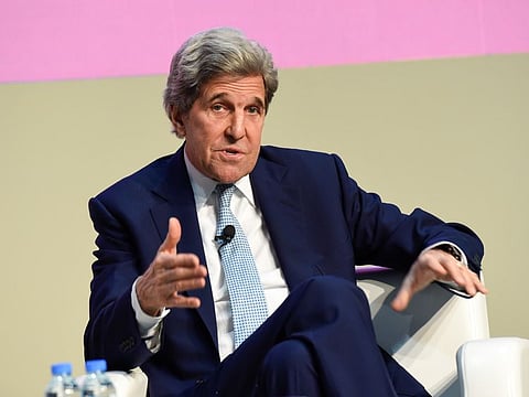 John Kerry, United States special presidential envoy for climate, will attend the UAE's climate discussions on April 4.
