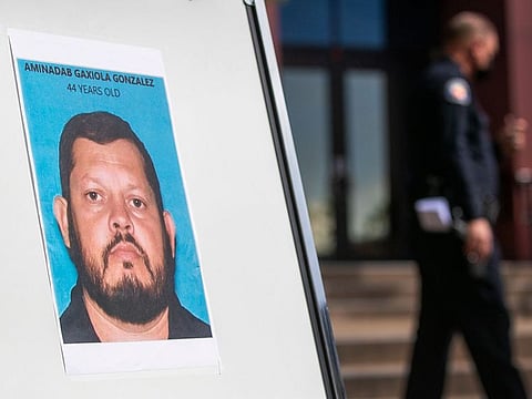 A photo of alleged Orange mass shooting suspect Aminadab Gaxiola Gonzalez, 44