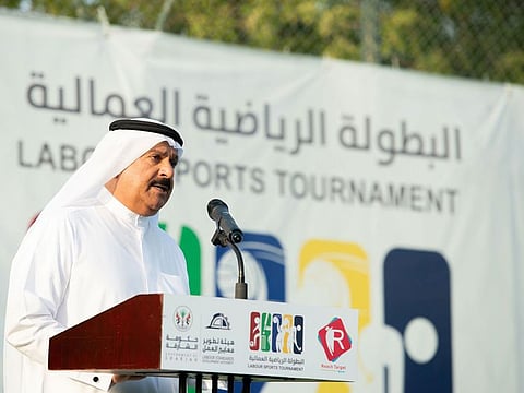 Salem Yousef Al Qaseer, Chairman of the Labour Standards Development Authority in Sharjah
