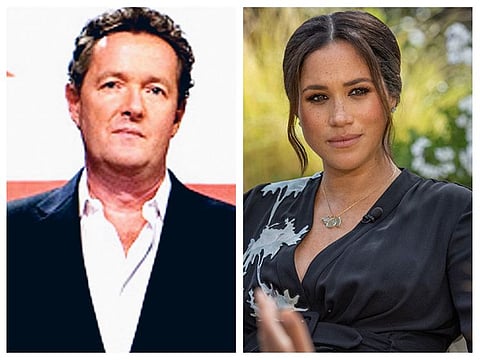 Piers Morgan and Meghan, Duchess of Sussex