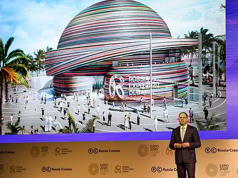 Alexey Gruzdev, Deputy Minister of Industry and Trade of Russia and General Commissioner of the Russian Pavilion at Expo 2020 Dubai.