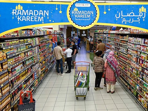 Ramadan Shoppers at Al Qusais Lulu Hyper Market in Dubai. Picture used for illustrative purposes.