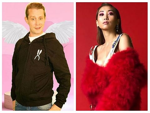 Macaulay Culkin and Brenda Strong