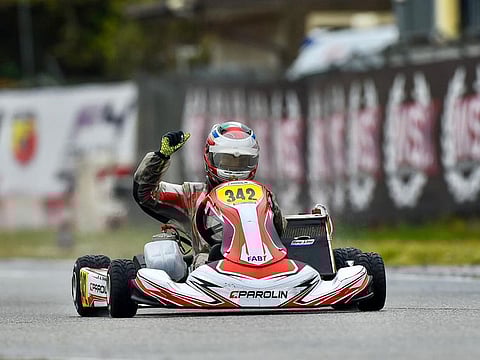 Rashid Al Dhaheri wins in Italy