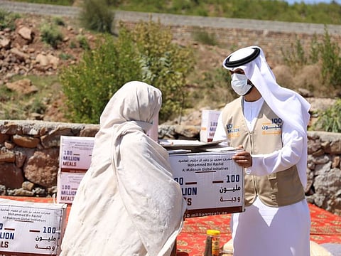 Food distribution has already begun in several countries including Jordan, Egypt and Pakistan.
