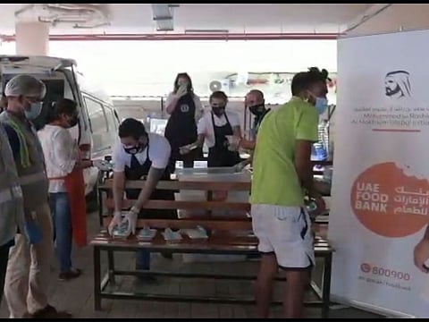 The campaign will attempt to break a Guinness World Record by distributing 50,000 meals in five hours.