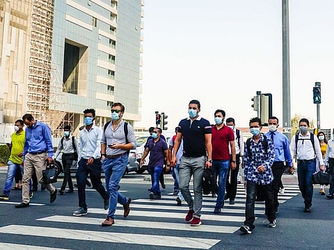 Dubai office goers