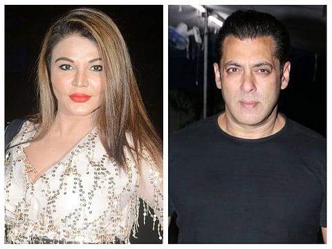 Rakhi Sawant and Salman Khan