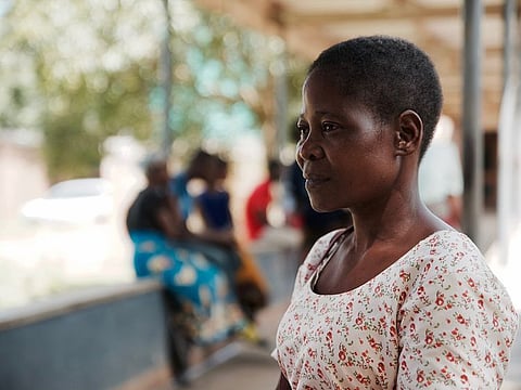 Flora Chiguduli is 36 years old and has five children. She underwent a hysterectomy in the operating theatre opened by MSF in December 2019 at Queen Elizabeth Hospital, in Blantyre. She is free of cervical cancer now.