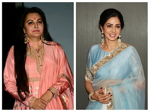 Jaya Prada and Sridevi