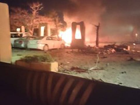 Quetta hotel fire