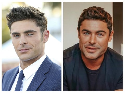 Zac Efron a few years ago and today