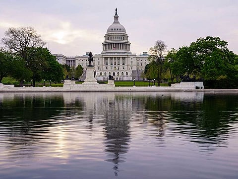 The Capitol building in Washington.