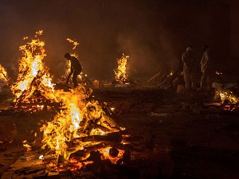 COVID-19: In New Delhi makeshift funeral pyres are being organised as India's capital city runs out of space to cremate its dead