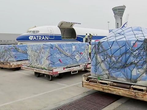 First batch of Sputnik V vaccine arrives in Hyderabad.