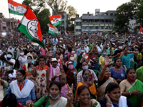 What really helped tilt the balance so decisively in TMC's favour is Bengal is the fact that the minority voters have voted en-bloc, enmasse in favour of TMC. This hugely tactical voting in a state where the minority Muslim community comprises 26 per cent of voters, has actually seen the Congess-Left alliance decimated in these elections.