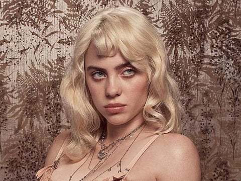 Billie Eilish poses for British Vogue