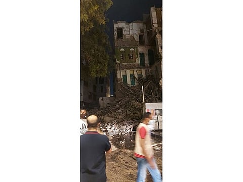 Zakir House in Jeddah, which collapsed.