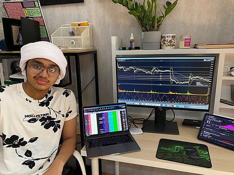 Mohammed Salahuddin: Here’s how this 17-year-old stock trader tripled his savings in a year in Dubai