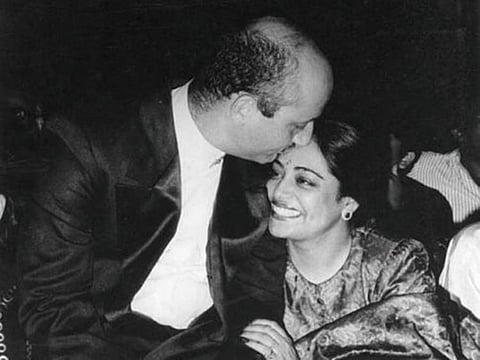Anupam Kher and Kirron Kher