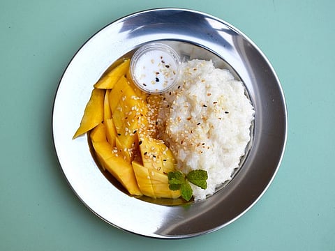 Mango sticky rice