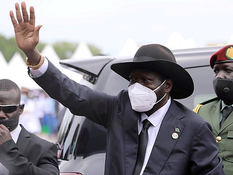 South Sudan's President Salva Kiir.