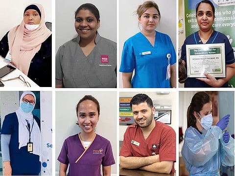 Our frontline heroes - nurses of the UAE.